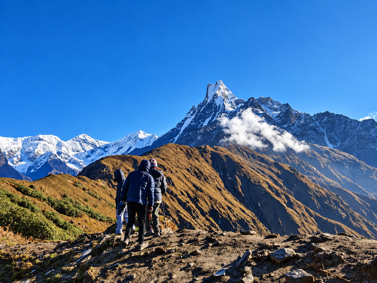 10 Day Mardi Himal Yoga Trekking and Heritage Site Tour in Nepal