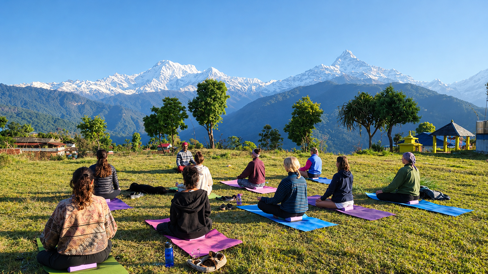7 Day Lake View Yoga Tour in Pokhara, Nepal